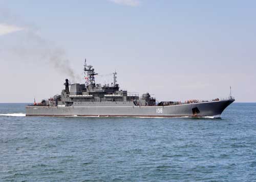 Tàu đổ bộ cỡ lớn Alexander Shabalin của Hải quân Nga